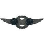 BL5-013 Tactical Black Drone Pilot Wings Pin