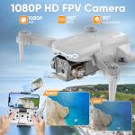 Naseto 1080P HD Foldable Camera Drone for Everyone