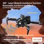 Upgraded 4K HD Drone with 360° Obstacle Avoidance