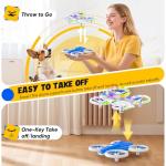 ALTITACO Kids Drone with Lights and 3D Flips