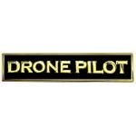 PBX-013-D Drone Pilot Black Commendation Bar Pin
