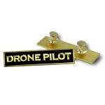 PBX-013-D Drone Pilot Black Commendation Bar Pin