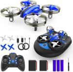 Oddire Mini 2-in-1 Drone and Car Toy