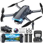 2K HD Camera Drone with GPS, Foldable Design
