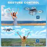 2K HD Camera Drone with GPS, Foldable Design