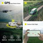GPS Drone with Camera and LCD Remote Control