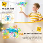ALTITACO Kid-Friendly Mini Drone with Lights