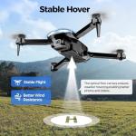 1080P HD Foldable Drone for Adults and Beginners