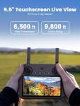 4K GPS Drone with 5.5" Touchscreen Controller