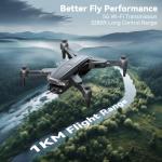 LAKSAKI 4K GPS Drone with Follow Me Feature