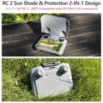 FPVtosky Mini 2-in-1 Sun Hood for DJI Remotes