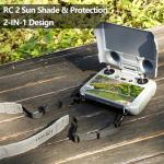 FPVtosky Mini 2-in-1 Sun Hood for DJI Remotes
