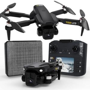 Toladrone TD12LCD Camera Drone with LCD Remote