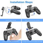OIVO PS4 Controller Phone Mount Clamp for Gaming