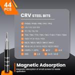 59-Piece Precision Screwdriver Set for Electronics