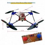 DIY Drone Kit with Dual Camera and Brushless Motor