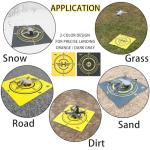 Portable Waterproof Landing Pad for DJI Drones