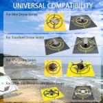 Portable Waterproof Landing Pad for DJI Drones