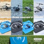 Foldable Waterproof Drone Landing Pad - 22in