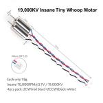19000KV Mini Motors for Inductrix & Tiny Whoop Drones