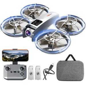 Camera Drone for Kids and Beginners, Gray