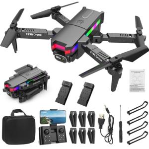 4K HD FPV Foldable Camera Drone with Altitude Hold