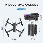 4K HD FPV Foldable Camera Drone with Altitude Hold