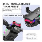 4K HD FPV Foldable Camera Drone with Altitude Hold