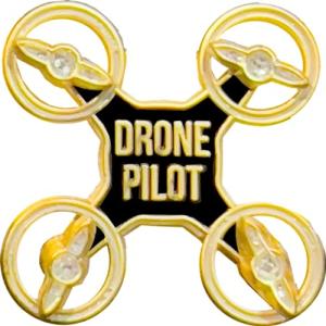 LEO Challenge Coins Gold UAS Commercial Drone Pin