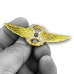 EL13-016 Commercial Drone Pilot Wings Pin