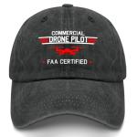 FAA Certified Commercial Drone Pilot Baseball Cap
