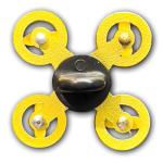 LEO Challenge Coins Gold UAS Commercial Drone Pin