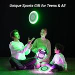 TOSY Flying Disc with RGB LEDs – Rechargeable Fun