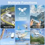 2K HD Mini Drone with Camera and Gravity Control