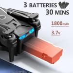 FLYVISTA Mini Drone with 1080P Camera & Remote