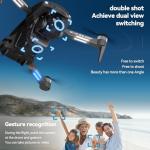 4K Camera Drone with Foldable Design and FPV