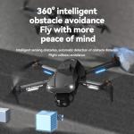 4K Camera Drone with Foldable Design and FPV