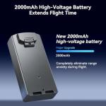 4K Camera Drone with Foldable Design and FPV