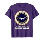 FAA Drone Pilot T-Shirt for Commercial Use