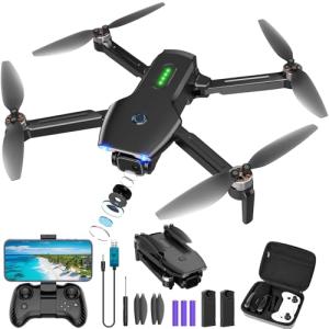 1080P Foldable FPV Drone with Camera and 2 Batteries