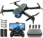 1080P Foldable FPV Drone with Camera and 2 Batteries