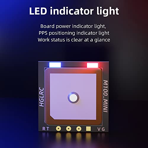 HGLRC Mini M100 GPS Module for FPV Drones