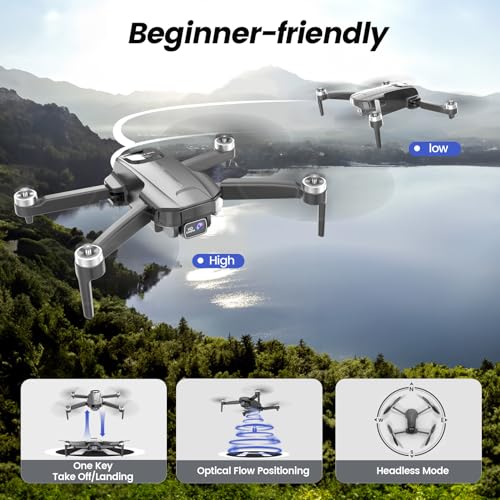 WeFone 4K Camera GPS Foldable Drone for Beginners