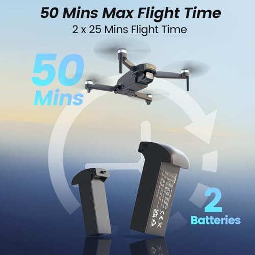 WeFone 4K Camera GPS Foldable Drone for Beginners