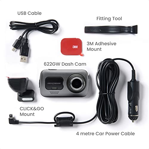 Nextbase 622GW 4K Dash Cam with Alexa