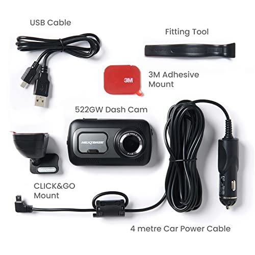 Nextbase 522GW 1440p Quad HD Dash Cam