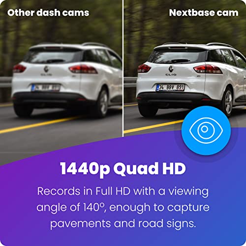 Nextbase 422GW 1440p Dash Cam with Wi-Fi