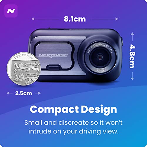 Nextbase 422GW 1440p Dash Cam with Wi-Fi