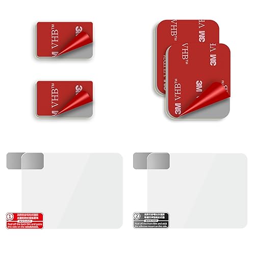Dash Cam Mounting Kit: Adhesive Pad & Electrostatic Film