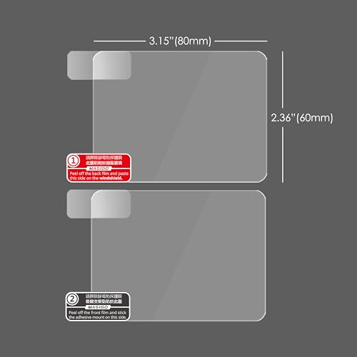 Dash Cam Mounting Kit: Adhesive Pad & Electrostatic Film
